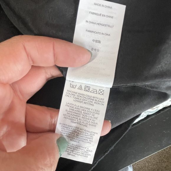 J Crew Dress 4 Textured Eyelet‎ Jacquard Dress Black C9228 Fit And Flare Career - Picture 16 of 16